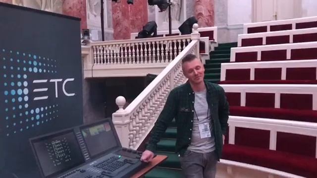 Технический показ новинок светового оборудования в Государственном Эрмитажном театре России