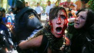 Мадрид: «онижедети», полиция, дубинки