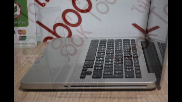 #โน๊ตบุ๊คมือสอง ขาย Macbook Pro ปี2009 core2 2.53g ssd240g