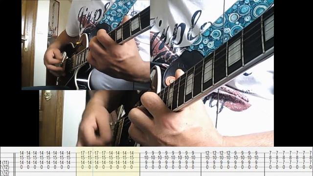 cover guitare the bucket  kings of leon+tablature rythmique