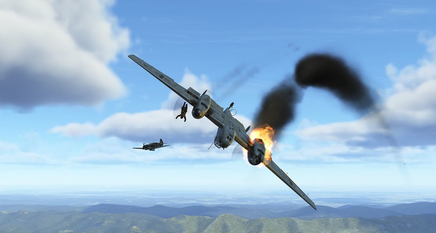 Як-7Б против , против Bf 110 E-2. Драма! Нужно больше драмы!