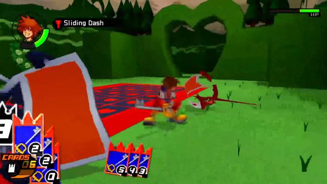 Let's Play Kingdom Hearts Re: Chain Of Memories Part 4 - OFF WITH YOUR HEAD!