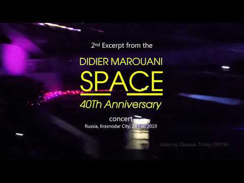 Excerpt 2 from the Didier Marouani & SPACE - 40th Anniversary concert (Krasnodar City, 2019)