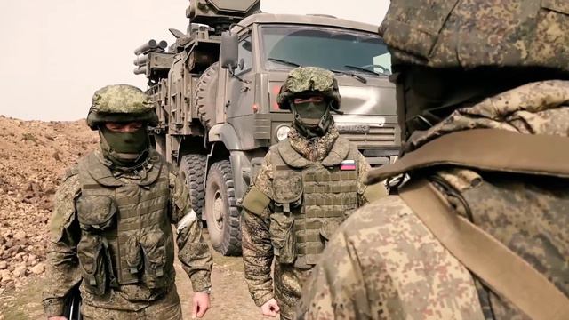 Боевой расчёт "Панциря" 8-звезд