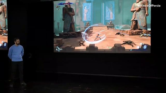 Prince of Persia: The Lost Crown - Official Gameplay Overview | Ubisoft Forward (Audio Description)