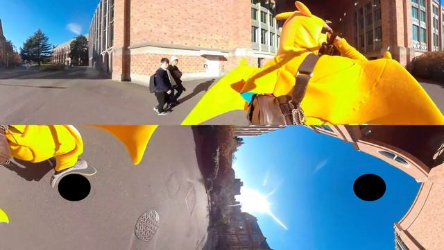 BOARD WITH ME // OneWheel Across UW With Charizard // 360° Video