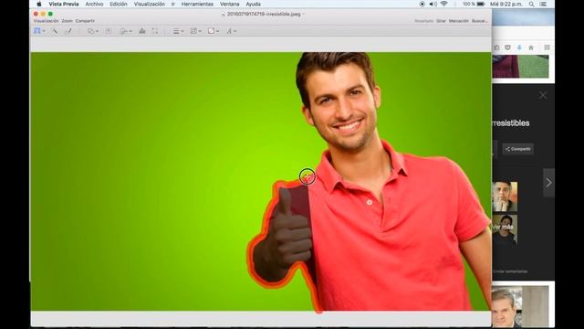 Como recortar fotos desde mi Macbook !! facil !!