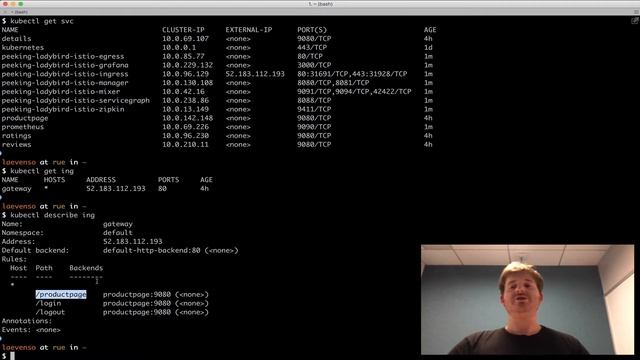 Istio up and running