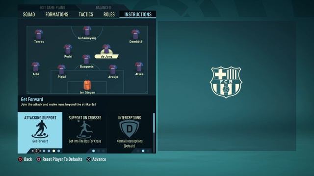 FIFA 22|How to play like Xavi's Bacelona|Formation & Tactic