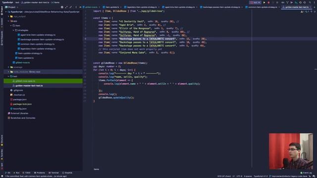 On refactore du code legacy ?  [2/2] - (Gilded Rose refactoring kata)