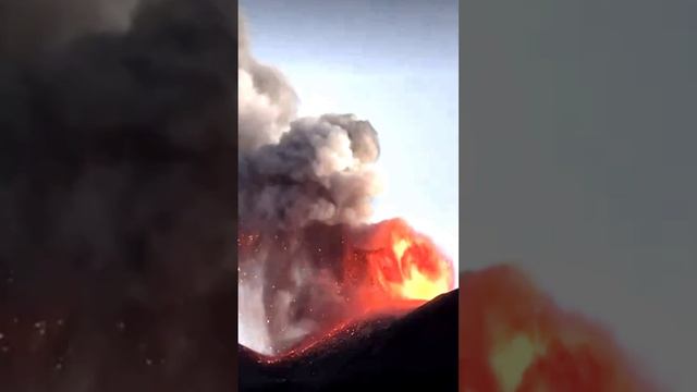 Вулкан Этна в Италии июль 2024 год