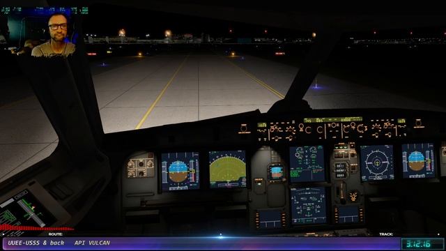 X-plane 12 USSS Kolcovo rwy 08R A321NEO