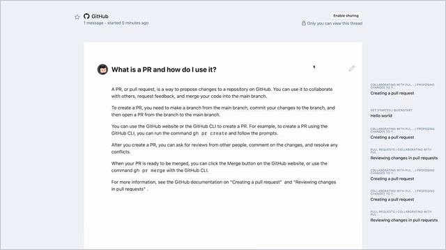 GitHub Copilot Docs - AI-generated answers about developer documentation with GPT-4