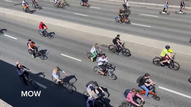 В Москве 18 мая открылся весенний велофестиваль на Садовом кольце