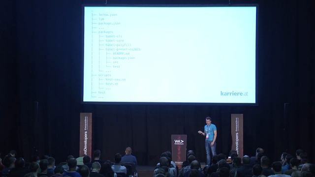 Monorepos in the Wild - Markus Oberlehner @ WeAreDevelopers Conference 2017