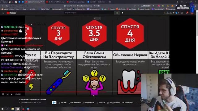 ЛАГОДА СМОТРИТ: Если Чистить Зубы Без Остановки / МИР СРАВНЕНИЙ // РЕАКЦИЯ ЛАГОДЫ