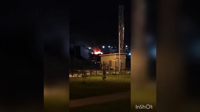 В Белгороде снова сильный пожар