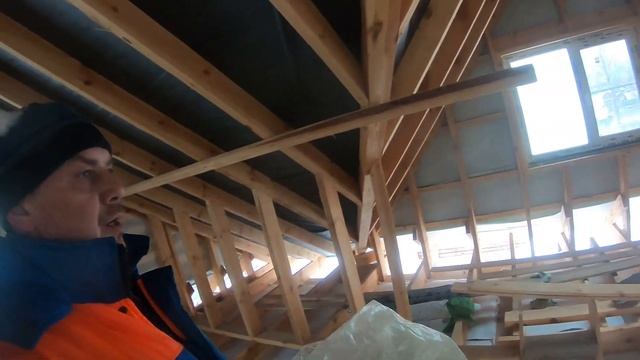 Второго января вышел уже на стойку доделывать утепление