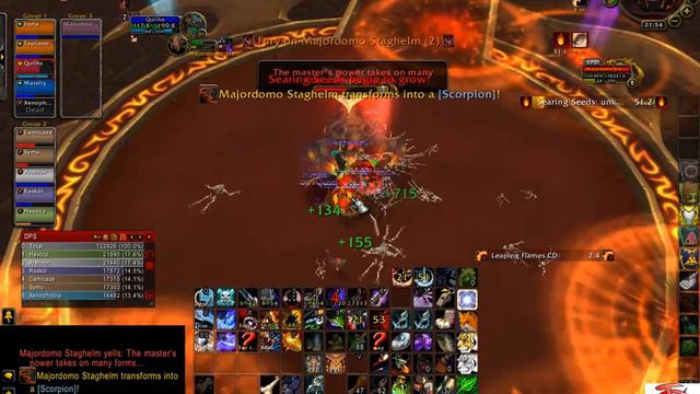 [WoW] Make Love Not Warcraft VS Majordomo Staghelm 10m normal