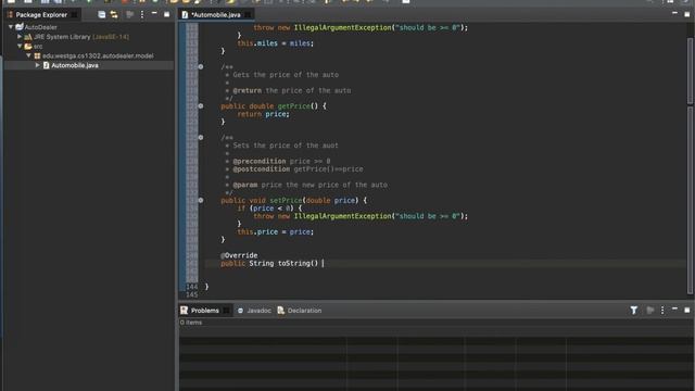 Lecture 01 Code-Along: Data Class and JUnit