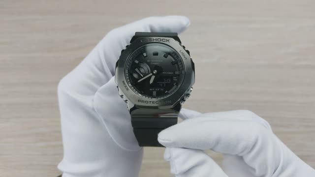 Чёрный воин / Casio G-SHOCK GM-2100BB-1A