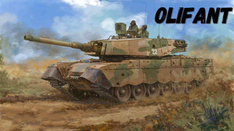 Olifant - основной боевой танк из Африки