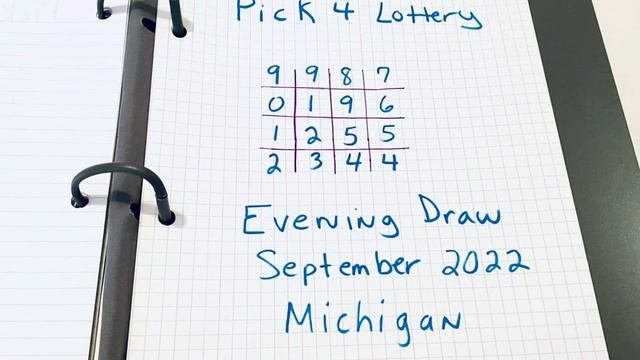 Lottery Strategy Secret to Win Pick 4Tic Tac Toe Method
