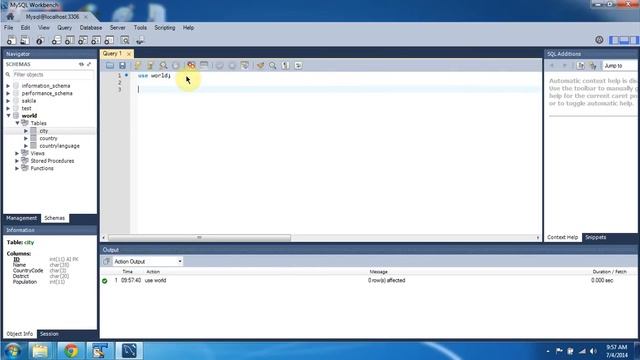How to use MySQL Workbench to connect to MySQL DB? | MySQL