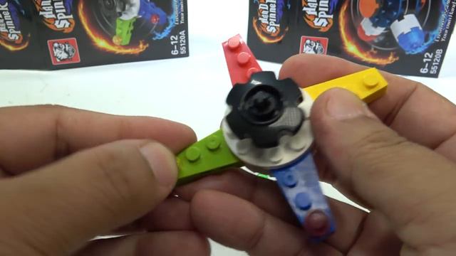 레고 블럭 피젯 스피너, 중국산 Tiger Lego block Hand Spinner toy 장난감 리뷰