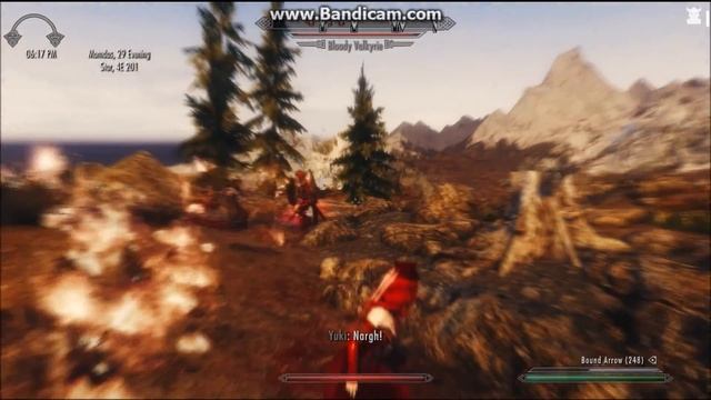 Skyrim - Colorful Magic - Bloody Valkyrie