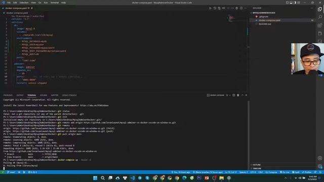 How To Install and Use MySql, Adminer vs Docker, VScode on Window OS