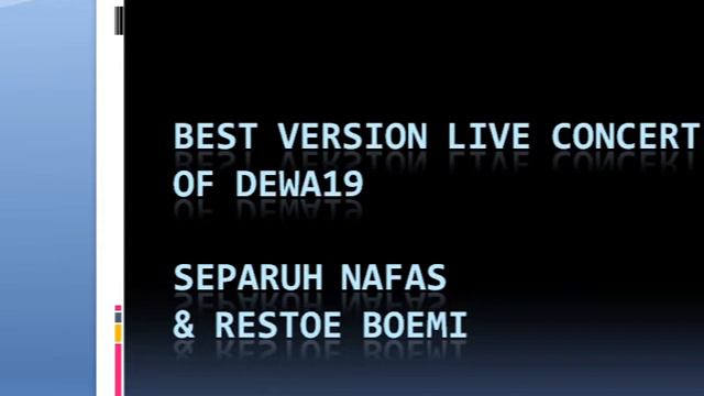 Live Concert Dewa19 Separuh Nafas & Restoe Boemi  at Kudus - BEST VERSION EVER!