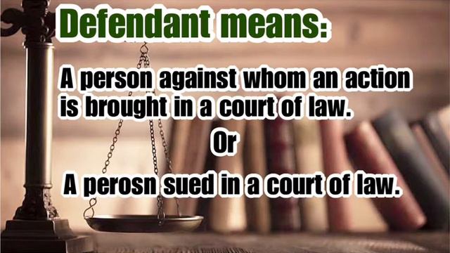 Plaintiff Vs Defendant | Difference | Meaning | With Urdu Explanation
