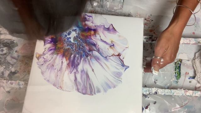 Purple and Blue Petunia #sheleeart #bloom #flowart