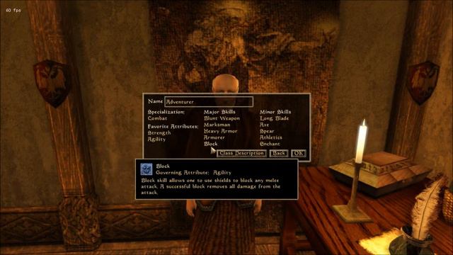 Morrowind Playthrough Part 1 (modded) No Commentary