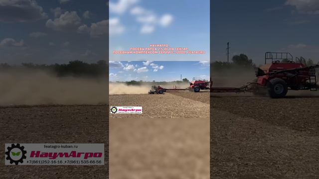 Посев РАПСА Посевным Комплексом FeatAgro-S12000