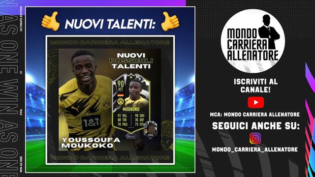 🔥 KAIO JORGE e MOUKOKO su FIFA 22! NUOVI POSSIBILI TALENTI su FIFA | CARRIERA ALLENATORE FIFA 22