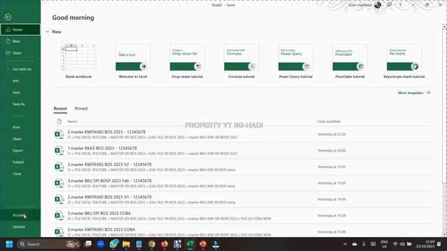Cara Cepat Mengganti Warna Tampilan di Microsoft Excel Warna Tema Office Excel