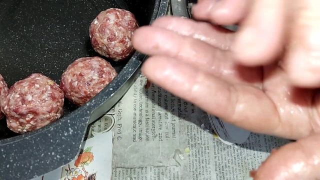 Тефтели без зажарки.