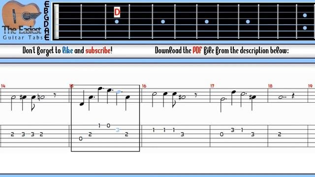 Gerudo Valley - Ocarina Of Time Guitar Tab