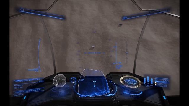 Elite Dangerous - Gravs Glitched Base in Deep Dark Space