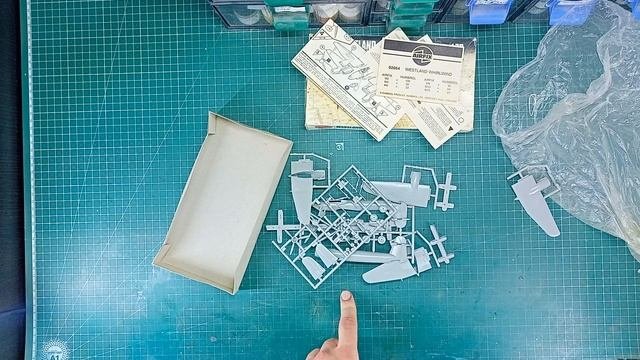 Обзор Westland Whirlwind от Airfix