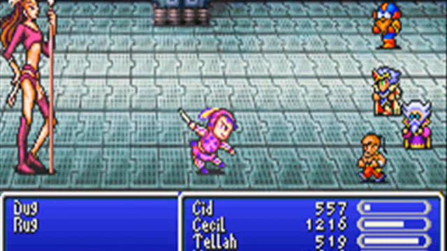 Final Fantasy 4 GBA - Boss 13 - Dug, Mug, Rug/ Sandy, Cindy, Mindy