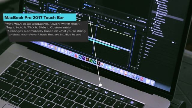 MacBook Pro Touch Bar Editing in Adobe Premiere Pro CC 2018