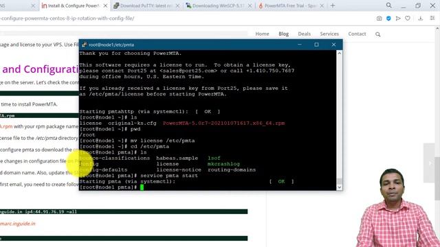 #2 Install and Configure PowerMTA SMTP Server with IP Rotation