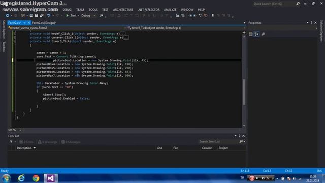 C# Hedef Dövme oyunu Anlatımı6