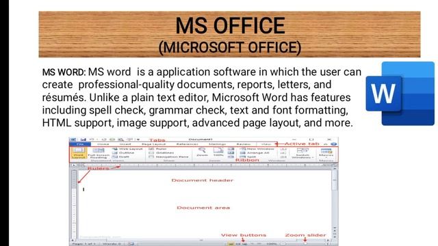 What is MS Office/MS word,excel, power point/Microsoft office