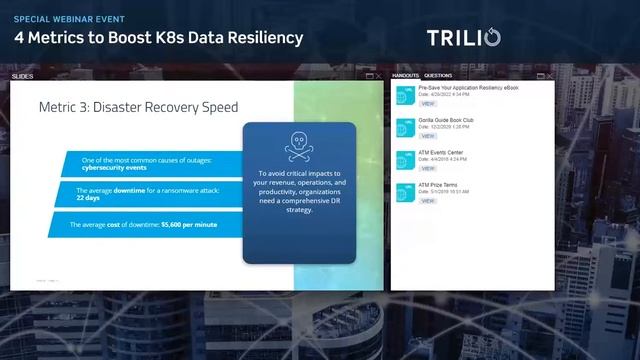 4 Metrics to Boost K8s Data Resiliency with Trilio