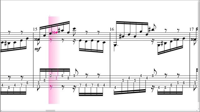 Carcassi Op60 No24 (Musical score & Tablature)