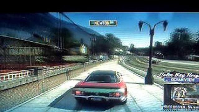 Геймплэй Burnout Pradise (demo) 1